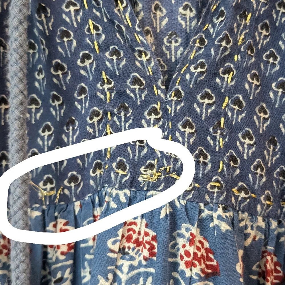 Ro's Garden Sonya Floral Maxi Dress - Picture 7 of 10